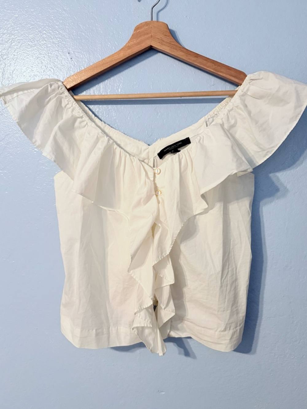 3 for $30 💅🏻 Marc New York Off-Shoulder Ruffle Button-Front Top 💅🏻 Bundle SALE!